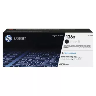 HP 136X (W1360X) - toner, black (černý)