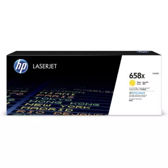 HP 658X (W2002X) - toner, yellow (žlutý) HP 658X (W2002X) - toner, yellow (žlutý)