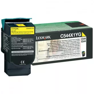 Lexmark C544X1YG - toner, yellow (žlutý) Lexmark C544X1YG - toner, yellow (žlutý)