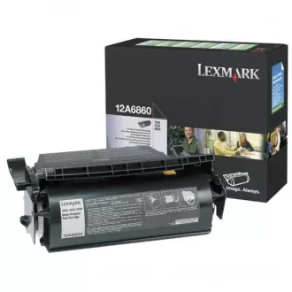 Lexmark 12A6860 - toner, black (černý) Lexmark 12A6860 - toner, black (černý)
