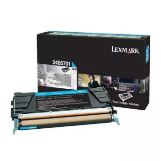 Lexmark 24B5701 - toner, cyan (azurový) Lexmark 24B5701 - toner, cyan (azurový)