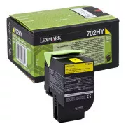 Lexmark 702H (70C2HY0) - toner, yellow (žlutý)