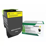Lexmark 71B20Y0 - toner, yellow (žlutý)