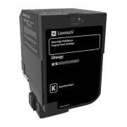 Lexmark 74C2HK0 - toner, black (černý)
