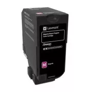 Lexmark 74C2SM0 - toner, magenta (purpurový)