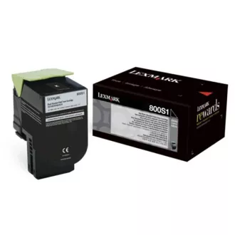 Lexmark 80C0S10 - toner, black (černý) Lexmark 80C0S10 - toner, black (černý)