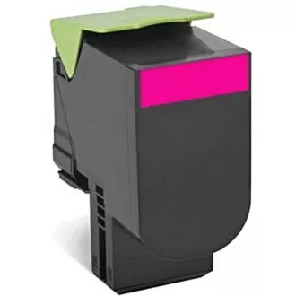 Lexmark 80C2HME - toner, magenta (purpurový) Lexmark 80C2HME - toner, magenta (purpurový)