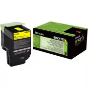 Lexmark 80C2HYE - toner, yellow (žlutý)