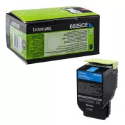 Lexmark 80C2SCE - toner, cyan (azurový)