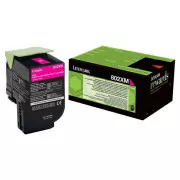 Lexmark 80C2XM0 - toner, magenta (purpurový)