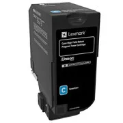 Lexmark 84C2HC0 - toner, cyan (azurový)
