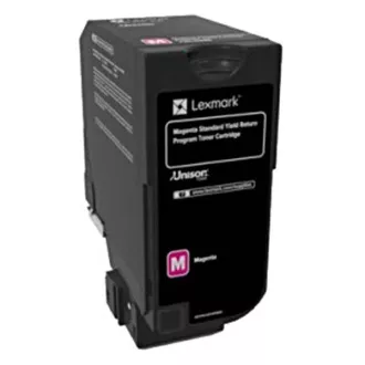 Lexmark 84C2HM0 - toner, magenta (purpurový) Lexmark 84C2HM0 - toner, magenta (purpurový)