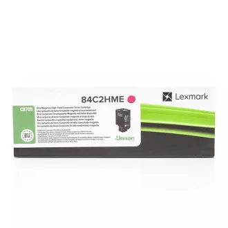 Lexmark 84C2HME - toner, magenta (purpurový) Lexmark 84C2HME - toner, magenta (purpurový)