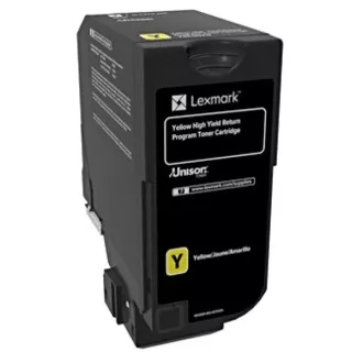 Lexmark 84C2HY0 - toner, yellow (žlutý) Lexmark 84C2HY0 - toner, yellow (žlutý)