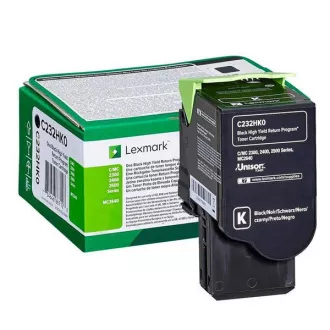 Lexmark C2320K0 - toner, black (černý) Lexmark C2320K0 - toner, black (černý)