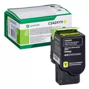 Lexmark C242XY0 - toner, yellow (žlutý)