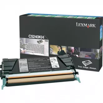 Lexmark C5240KH - toner, black (černý) Lexmark C5240KH - toner, black (černý)