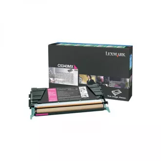 Lexmark C5340MX - toner, magenta (purpurový) Lexmark C5340MX - toner, magenta (purpurový)