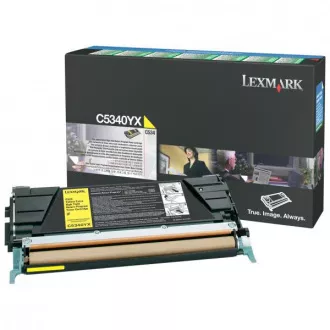 Lexmark C5340YX - toner, yellow (žlutý) Lexmark C5340YX - toner, yellow (žlutý)