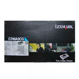 Lexmark C746A3CG - toner, cyan (azurový) Lexmark C746A3CG - toner, cyan (azurový)