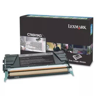 Lexmark C746 (C746H1KG) - toner, black (černý)