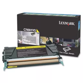 Lexmark C748H1YG - toner, yellow (žlutý) Lexmark C748H1YG - toner, yellow (žlutý)