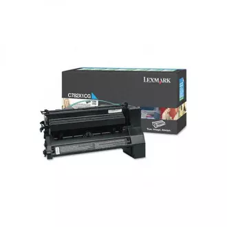 Lexmark C782X1CG - toner, cyan (azurový) Lexmark C782X1CG - toner, cyan (azurový)