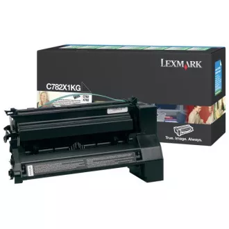 Lexmark C782X1KG - toner, black (černý) Lexmark C782X1KG - toner, black (černý)