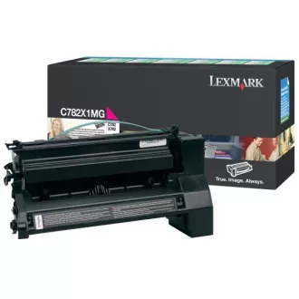 Lexmark C782X1MG - toner, magenta (purpurový) Lexmark C782X1MG - toner, magenta (purpurový)