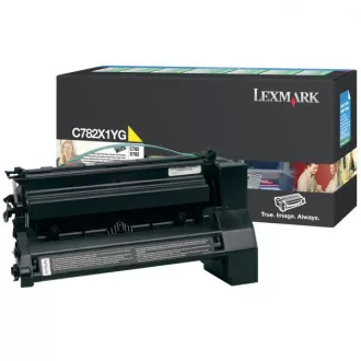 Lexmark C782X1YG - toner, yellow (žlutý) Lexmark C782X1YG - toner, yellow (žlutý)
