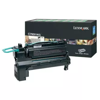 Lexmark C792X1KG - toner, black (černý) Lexmark C792X1KG - toner, black (černý)