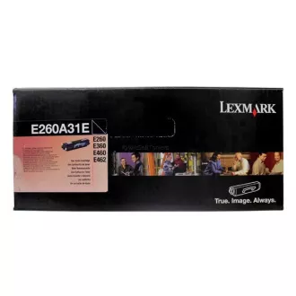 Lexmark E260A31E - toner, black (černý) Lexmark E260A31E - toner, black (černý)