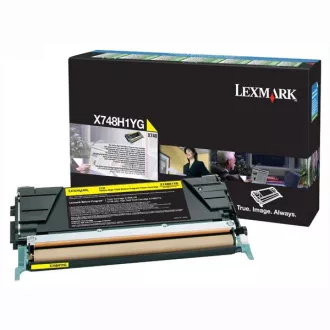 Lexmark X748H1YG - toner, yellow (žlutý) Lexmark X748H1YG - toner, yellow (žlutý)