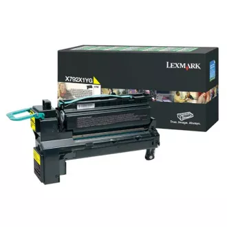 Lexmark X792X1YG - toner, yellow (žlutý)