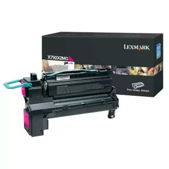 Lexmark X792X2MG - toner, magenta (purpurový) Lexmark X792X2MG - toner, magenta (purpurový)