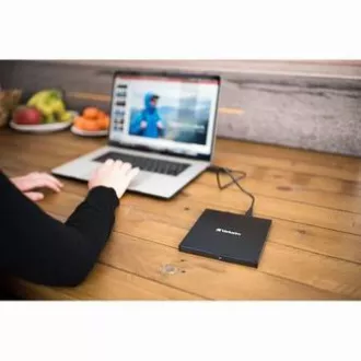 Verbatim externí Blu-Ray mechanika, 43889, USB 3.1, USB-C, ZDARMA 25GB MDISC