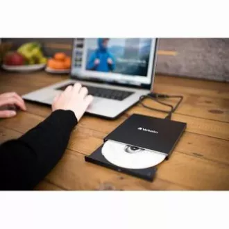 Verbatim externí Blu-Ray mechanika, 43889, USB 3.1, USB-C, ZDARMA 25GB MDISC