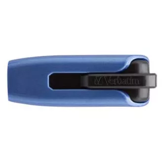 Verbatim USB flash disk, USB 3.0, 32GB, V3 MAX, Store N Go, modrý, 49806, USB A, s výsuvným konektorem