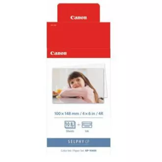 Canon Color Ink Paper Set, KP108IN, KP-108IN, foto papír, 3 balení KP36IN typ lesklý, 3115B001, bílý, CP100, 220, 300, 330, 400, 5 Canon Color Ink Paper Set, KP108IN, KP-108IN, foto papír, 3 balení KP36IN typ lesklý, 3115B001, bílý, CP100, 220, 300, 330, 400, 5