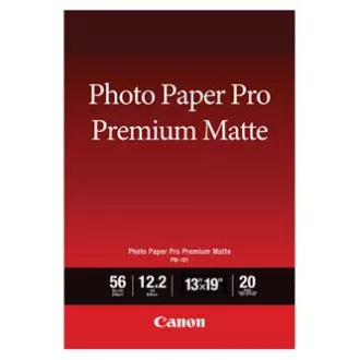 Canon Photo paper premium matte, PM-101, foto papír, matný, 8657B007, bílý, A3+, 13x19", 210 g/m2, 20 ks, inkoustový Canon Photo paper premium matte, PM-101, foto papír, matný, 8657B007, bílý, A3+, 13x19", 210 g/m2, 20 ks, inkoustový