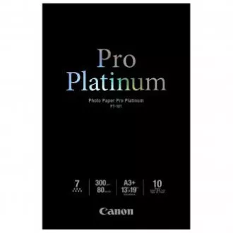 Canon Photo Paper Pro Platinum, PT-101 A3+, foto papír, lesklý, 2768B018, bílý, A3+, 13x19", 300 g/m2, 10 ks, inkoustový Canon Photo Paper Pro Platinum, PT-101 A3+, foto papír, lesklý, 2768B018, bílý, A3+, 13x19", 300 g/m2, 10 ks, inkoustový