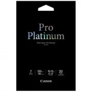 Canon Photo Paper Pro Platinum, PT-101, foto papír, lesklý, 2768B013, bílý, 10x15cm, 4x6", 300 g/m2, 20 ks, inkoustový