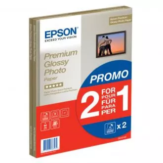Epson Premium Glossy Photo Paper, C13S042169, foto papír, promo 1+1 typ lesklý, bílý, A4, 255 g/m2, 30 ks, inkoustový Epson Premium Glossy Photo Paper, C13S042169, foto papír, promo 1+1 typ lesklý, bílý, A4, 255 g/m2, 30 ks, inkoustový
