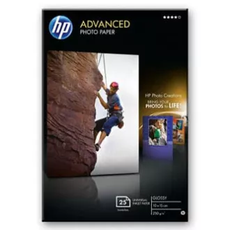 HP Advanced Glossy Photo Paper, Q8691A, foto papír, bez okrajů typ lesklý, zdokonalený typ bílý, 10x15cm, 4x6", 250 g/m2, 25 ks, i HP Advanced Glossy Photo Paper, Q8691A, foto papír, bez okrajů typ lesklý, zdokonalený typ bílý, 10x15cm, 4x6", 250 g/m2, 25 ks, i