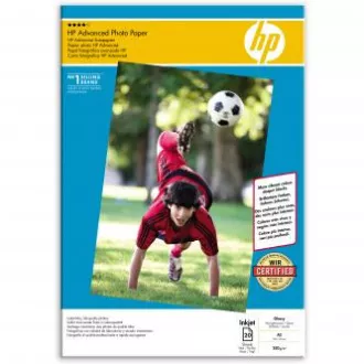 HP Advanced Glossy Photo Paper, Q8697A, foto papír, lesklý, zdokonalený typ bílý, A3, 250 g/m2, 20 ks, inkoustový HP Advanced Glossy Photo Paper, Q8697A, foto papír, lesklý, zdokonalený typ bílý, A3, 250 g/m2, 20 ks, inkoustový
