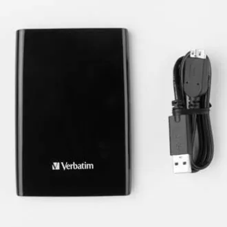 Verbatim externí pevný disk, Store N Go, 2.5", USB 3.0 (3.2 Gen 1), 1TB, 53194, černý Verbatim externí pevný disk, Store N Go, 2.5", USB 3.0 (3.2 Gen 1), 1TB, 53194, černý