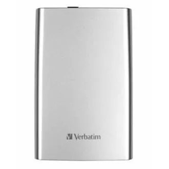 Verbatim externí pevný disk, Store N Go, 2.5", USB 3.0 (3.2 Gen 1), 1TB, 53071, stříbrný Verbatim externí pevný disk, Store N Go, 2.5", USB 3.0 (3.2 Gen 1), 1TB, 53071, stříbrný