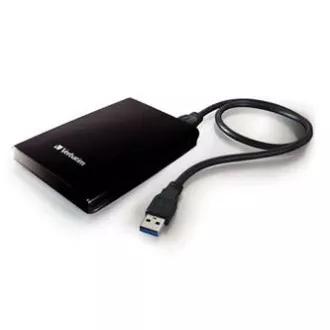 Verbatim externí pevný disk, Store N Go, 2.5", USB 3.0 (3.2 Gen 1), 2TB, 53177, černý Verbatim externí pevný disk, Store N Go, 2.5", USB 3.0 (3.2 Gen 1), 2TB, 53177, černý