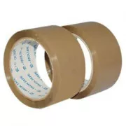 Lepicí páska, akrylová, hnědá, 48mm, 66m