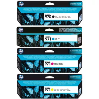 HP 970 (CN621AE,CN622AE,CN623AE,CN624AE) - cartridge, black + color (černá + barevná) HP 970 (CN621AE,CN622AE,CN623AE,CN624AE) - cartridge, black + color (černá + barevná)